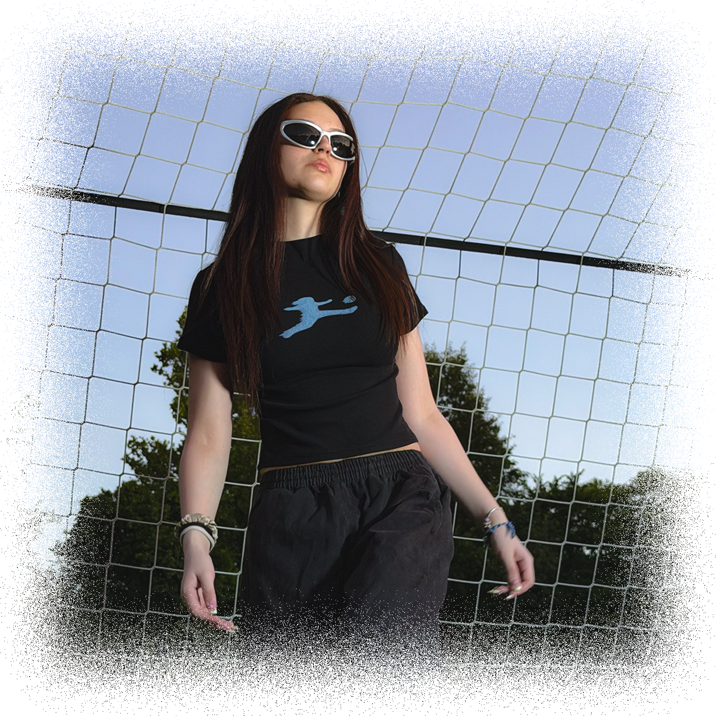 Trailblazer - Mock Neck Slim Fit T-Shirt